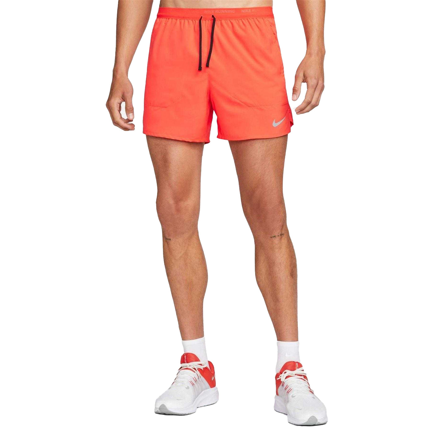 Bright Crimson - Lifestyle - Nike Mens Stride Running Shorts