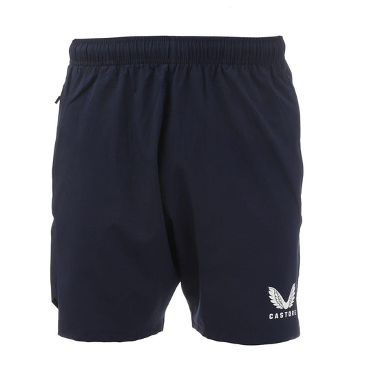 Navy - Front - Castore Mens Fitness Shorts