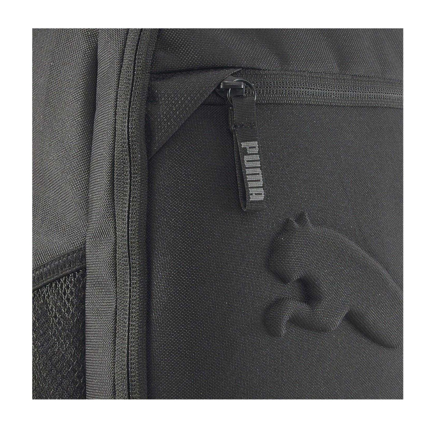 Grey Heather - Side - Puma Buzz School Backpack