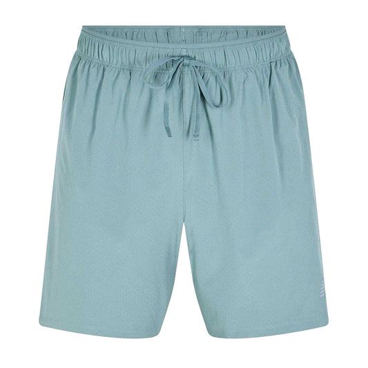 Forest - Front - New Balance Mens Running Shorts