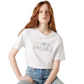 White - Pack Shot - Levis Womens-Ladies The Perfect T-Shirt