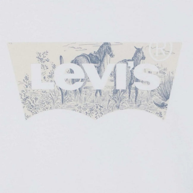 White - Side - Levis Womens-Ladies The Perfect T-Shirt