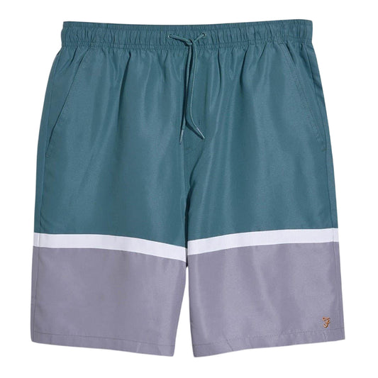 Ocean - Front - Farah Mens Murphy Regular Swim Shorts