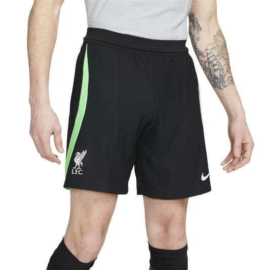 Black-Green - Front - Nike Mens Strike Liverpool FC Football Shorts