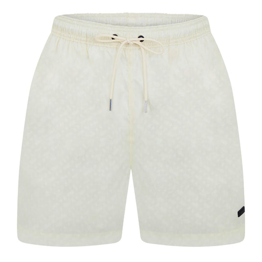 White - Front - Boss Mens Jacques Swim Shorts