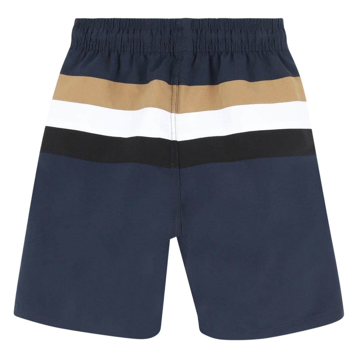 Navy - Back - Boss Boys Regular Swim Shorts
