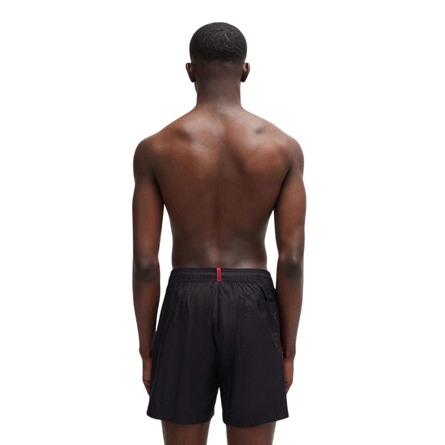 Black - Lifestyle - Hugo Boss Mens Fab Swim Shorts