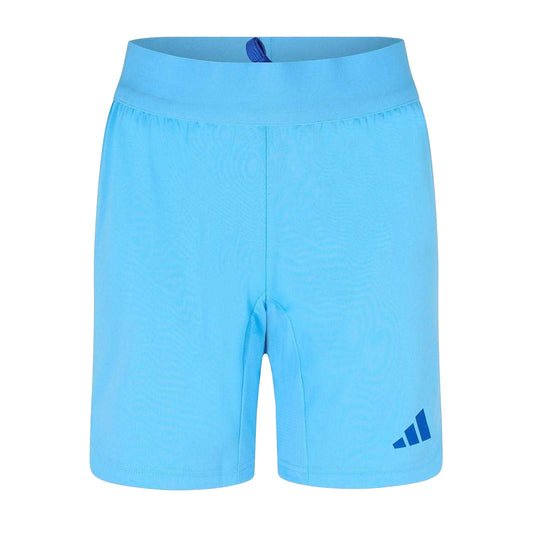 Blue - Front - Adidas Unisex Adult Goalkeeper Shorts