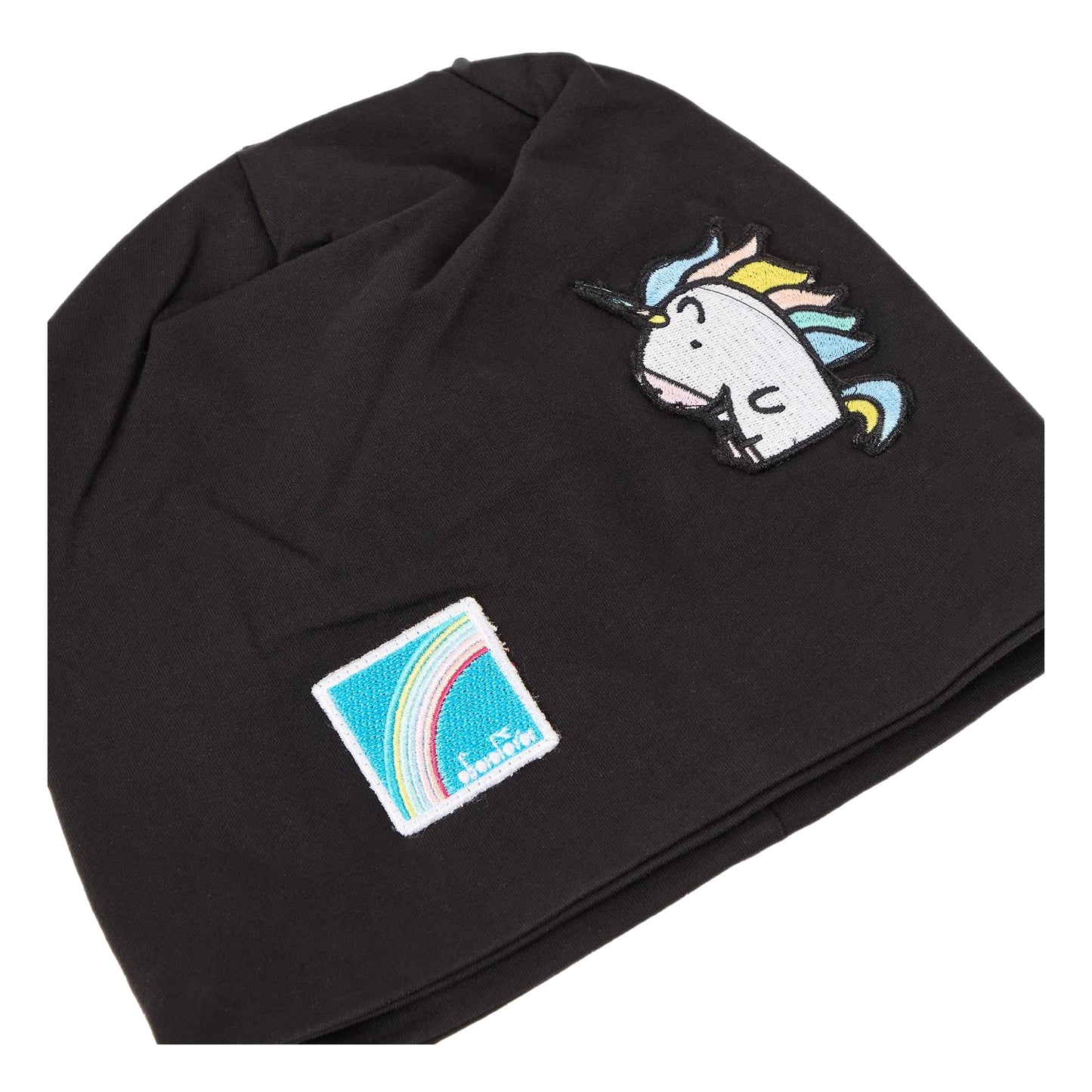 Black - Side - Diadora Unisex Adult Unicorn Beanie