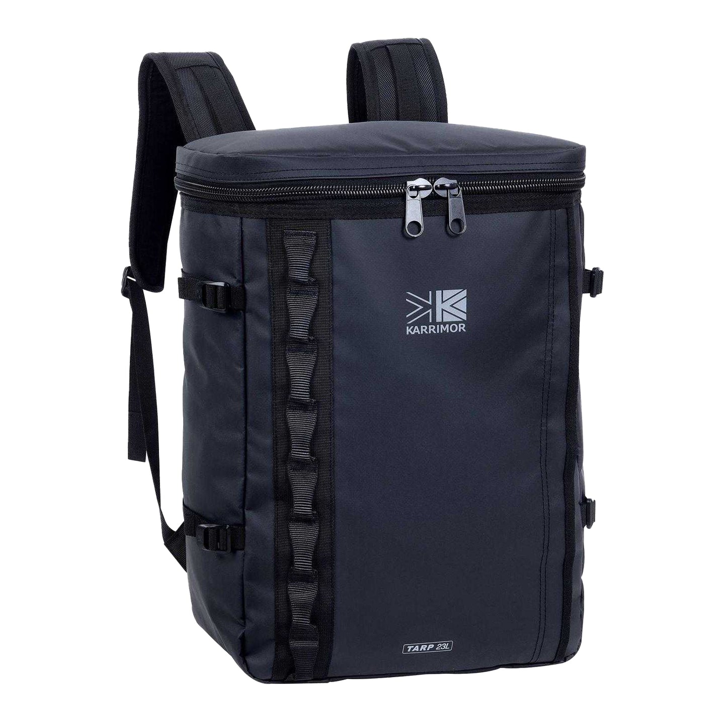 Black - Side - Karrimor Tarp Water Resistant Backpack