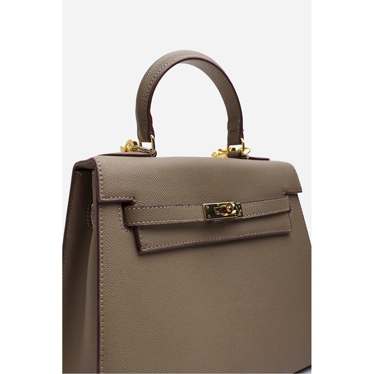 Beige - Side - Where´s That From Mini Satchel