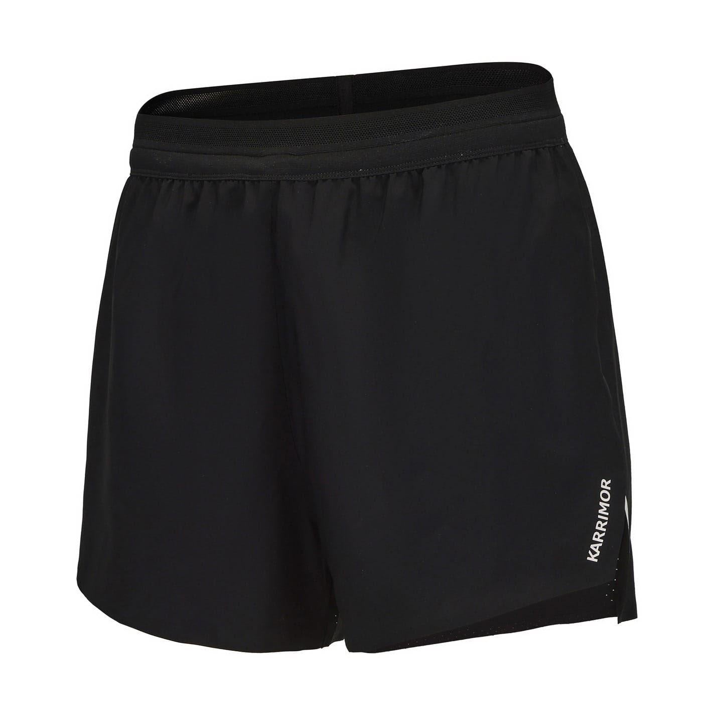 Black - Side - Karrimor Mens Running Shorts