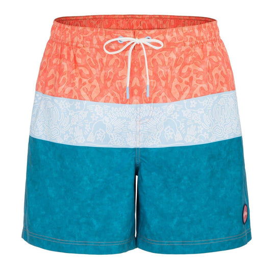 Coral - Front - Hot Tuna Mens Swim Shorts