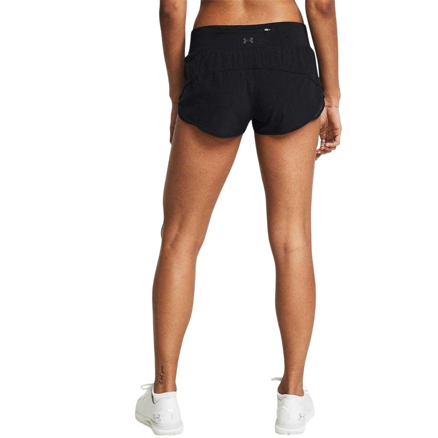 Black - Pack Shot - Under Armour Womens-Ladies Launch Pro Relaxed Fit Running Shorts
