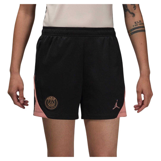 Black - Front - Nike Womens-Ladies Strike Paris Saint Germain FC Third Shorts