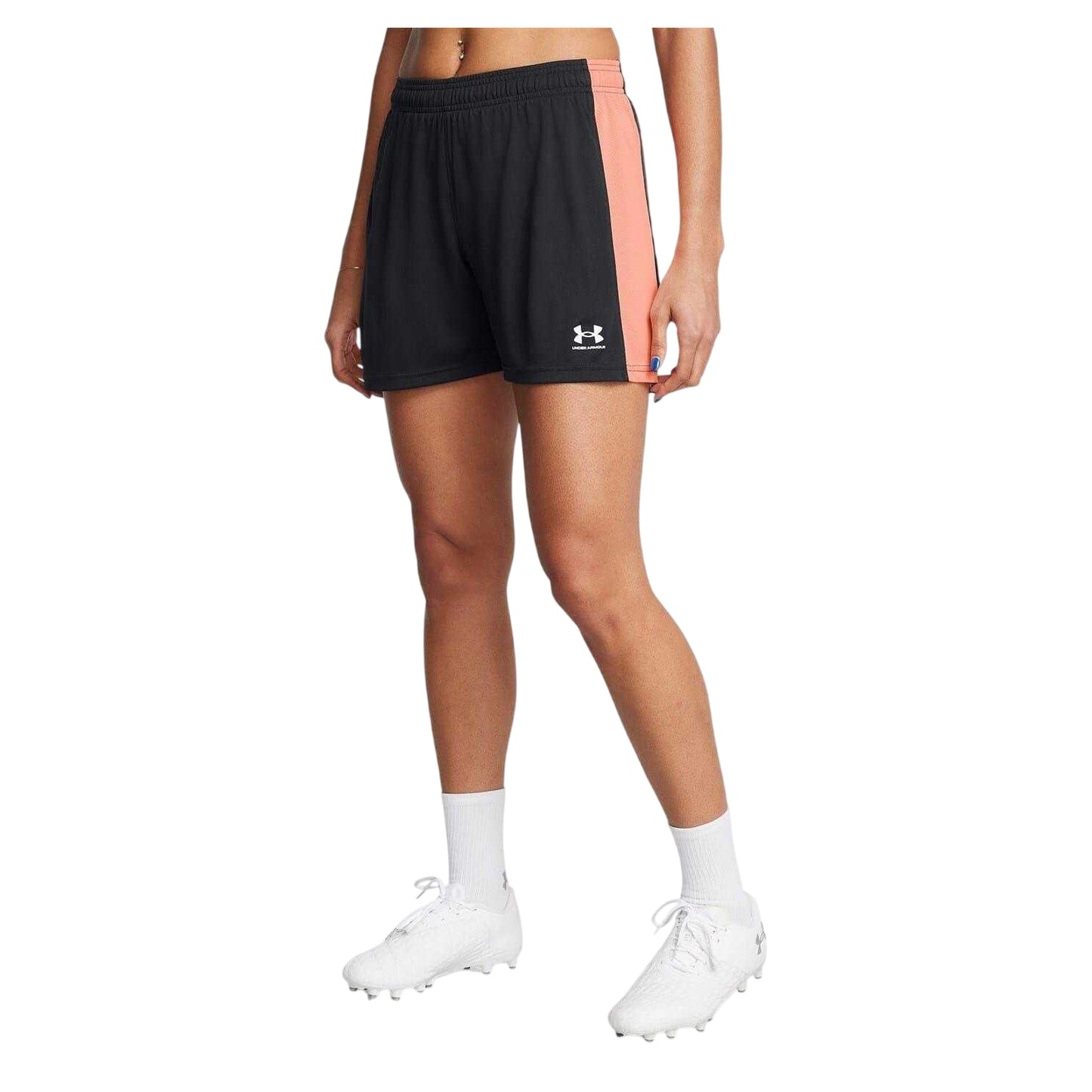 Black - Lifestyle - Under Armour Womens-Ladies Football Shorts