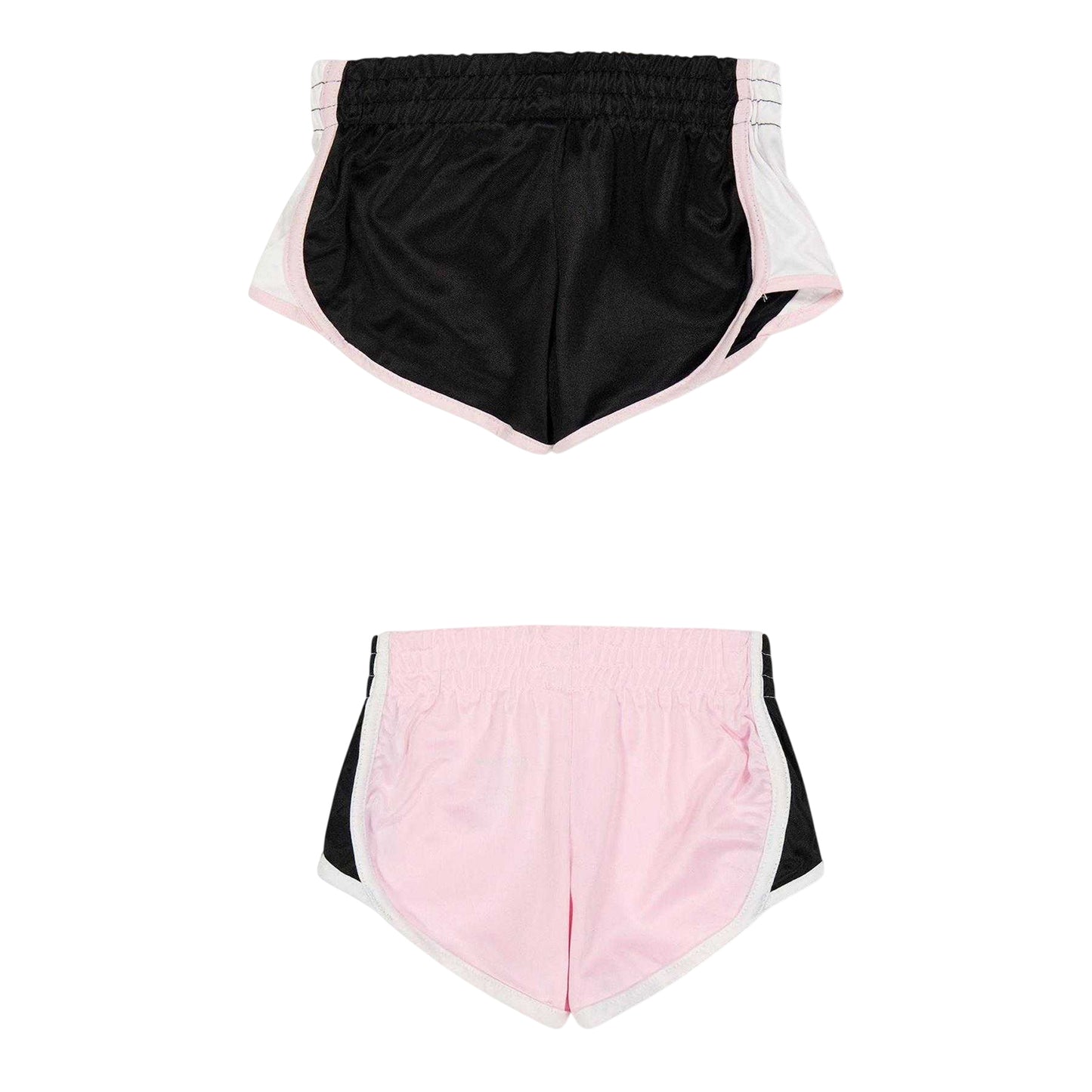 Pink Lady - Back - Reebok Girls Jersey Shorts (Pack of 2)