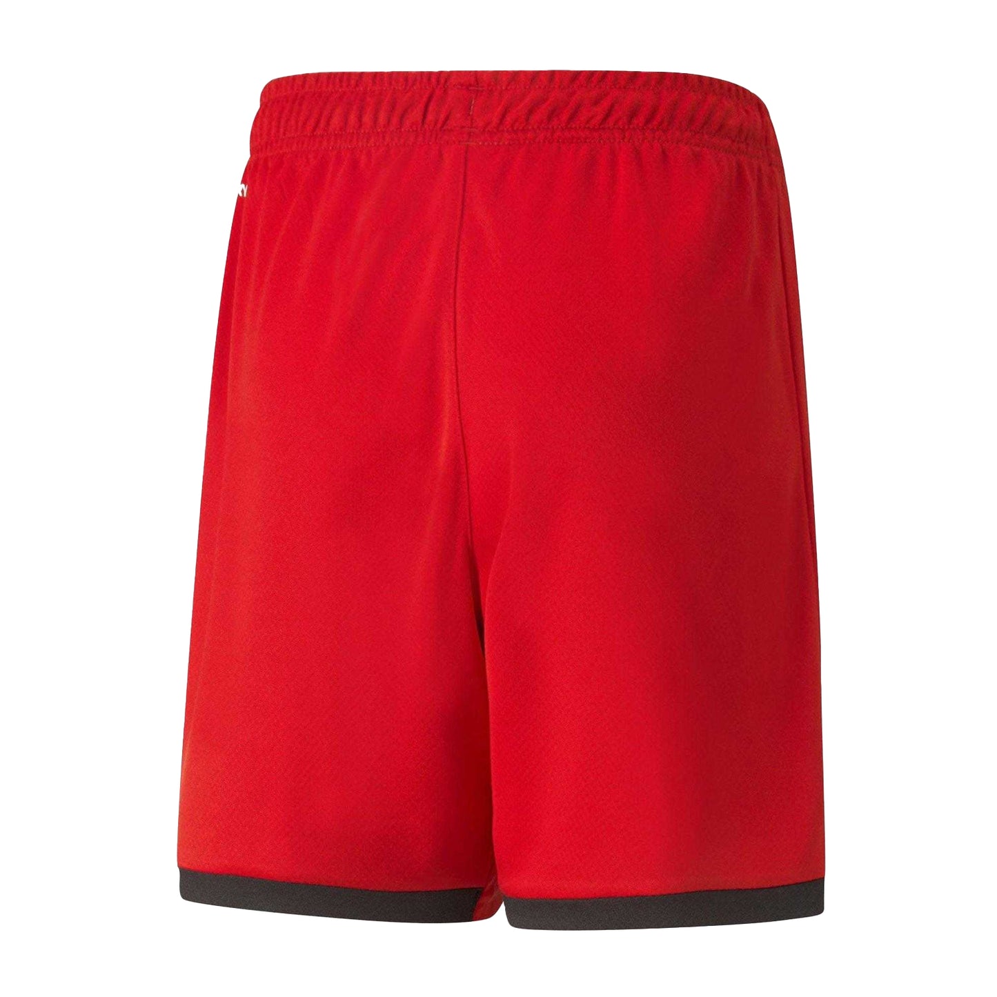 Red - Back - Puma Boys Girona FC Regular Football Shorts