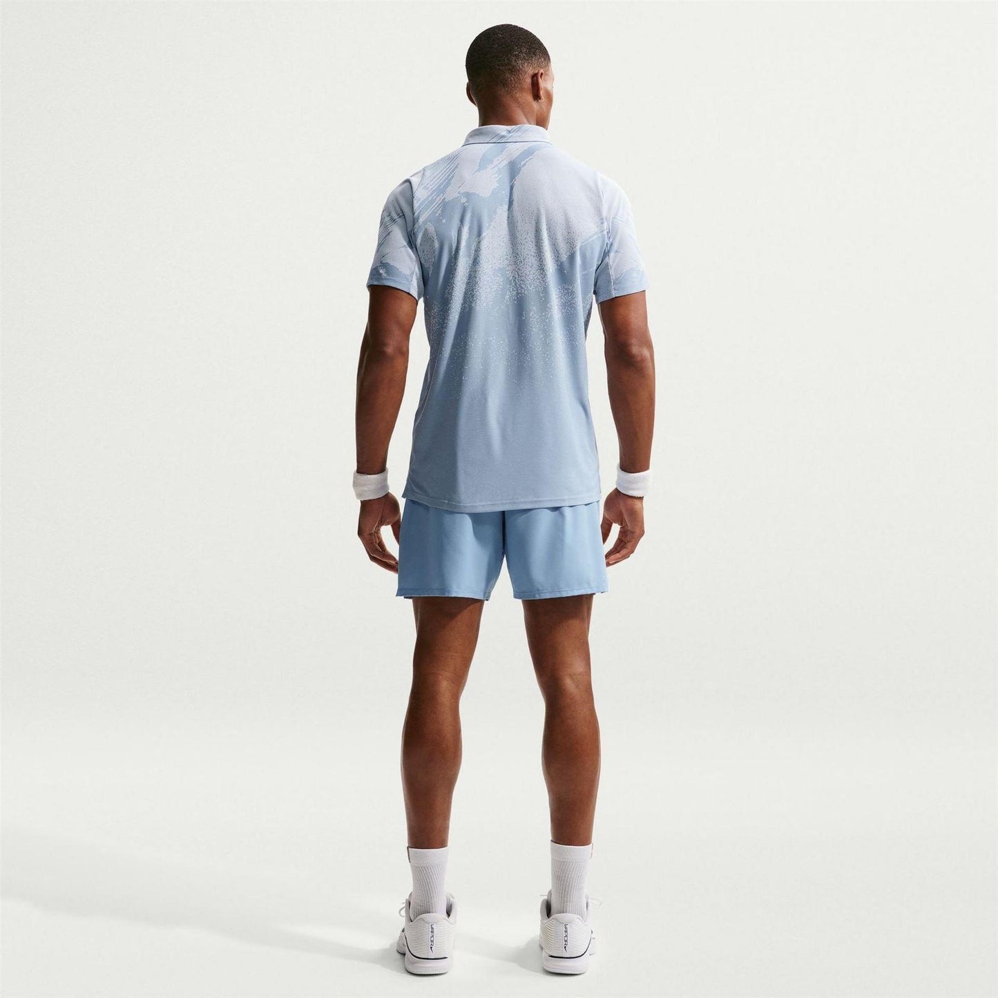 Blue-Black - Pack Shot - Nike Mens Court Shorts