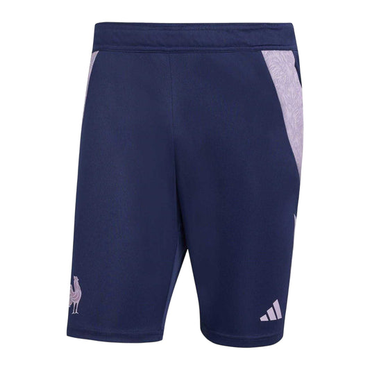 Dark Blue - Front - Adidas Mens Rugby World Cup 2025 France Shorts