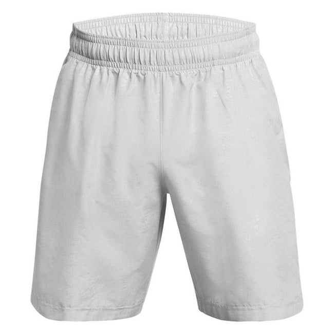 Grey - Front - Under Armour Mens Tech Woven Embossed Shorts