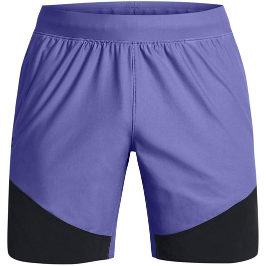 Purple - Front - Under Armour Mens Elite Shorts