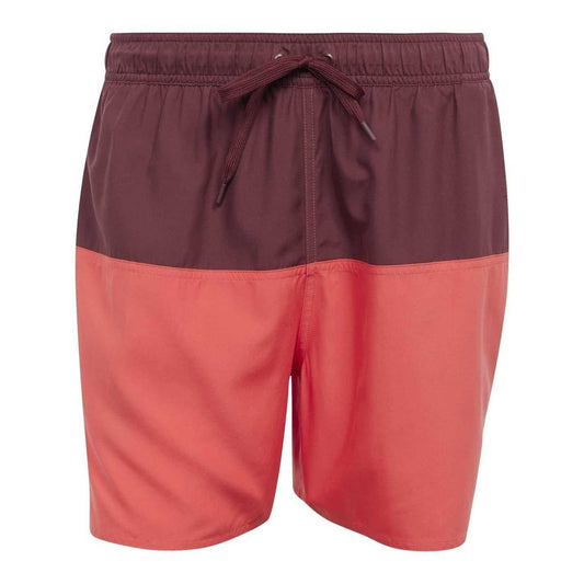 Red - Front - Adidas Mens CLX Colour Block Mesh Swim Shorts