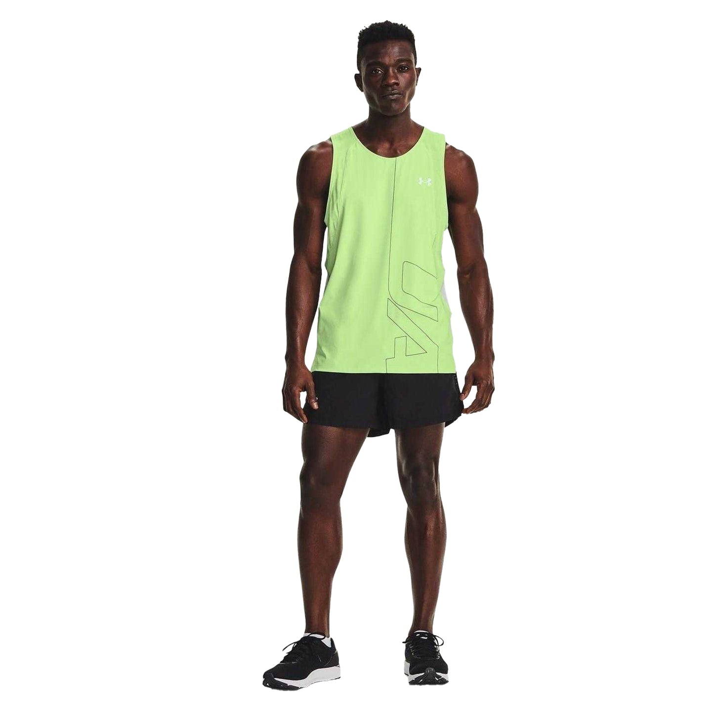Black - Lifestyle - Under Armour Mens Launch Lightweight Running Shorts