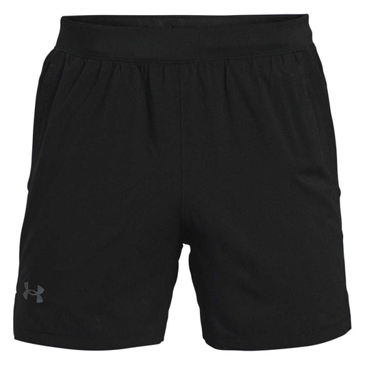 Black - Front - Under Armour Mens Launch Lightweight Running Shorts