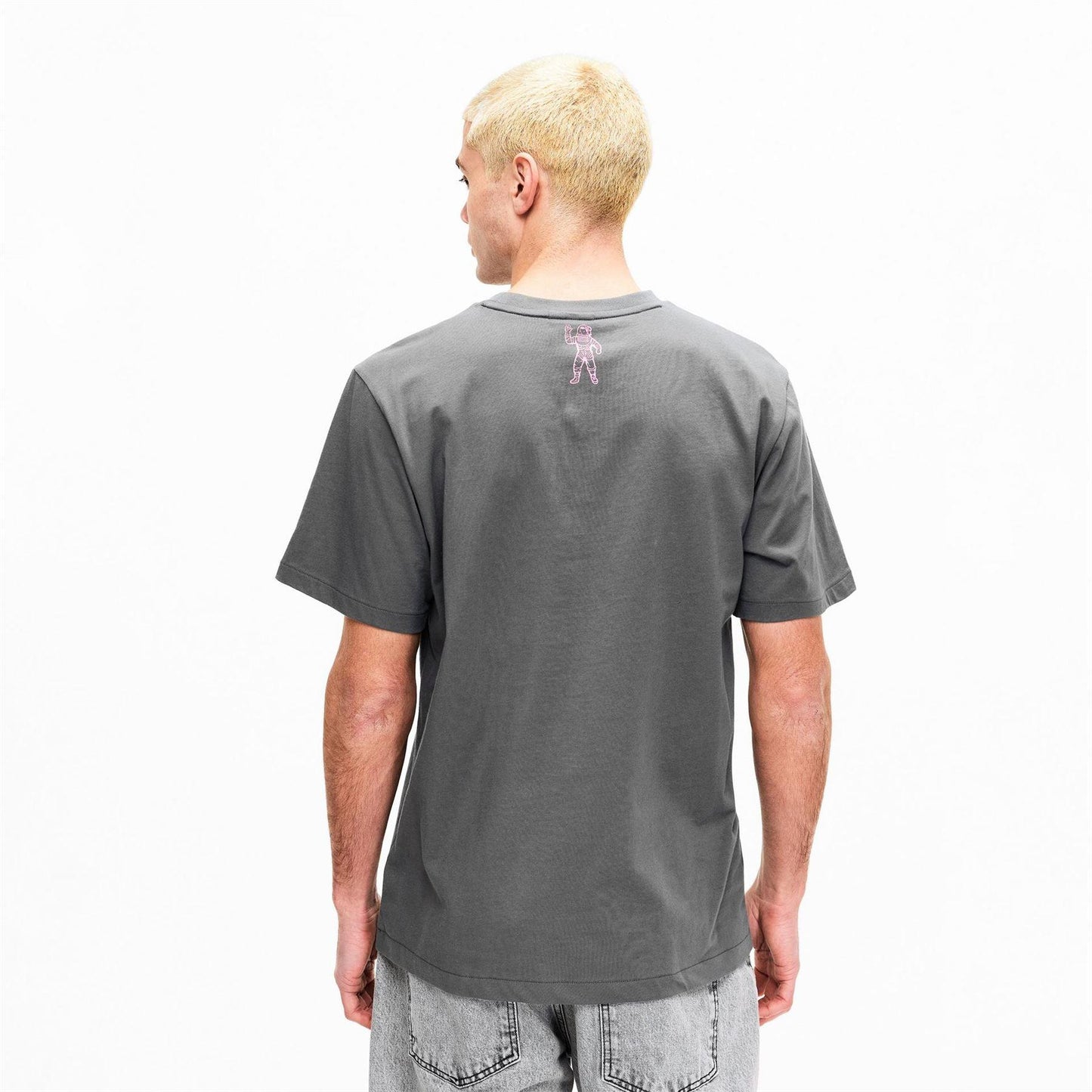 Space Pink - Lifestyle - Billionaire Boys Club Mens Arched Logo Cotton T-Shirt