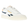 White-Navy - Front - Reebok Unisex Adult Club C Revenge Leather Trainers
