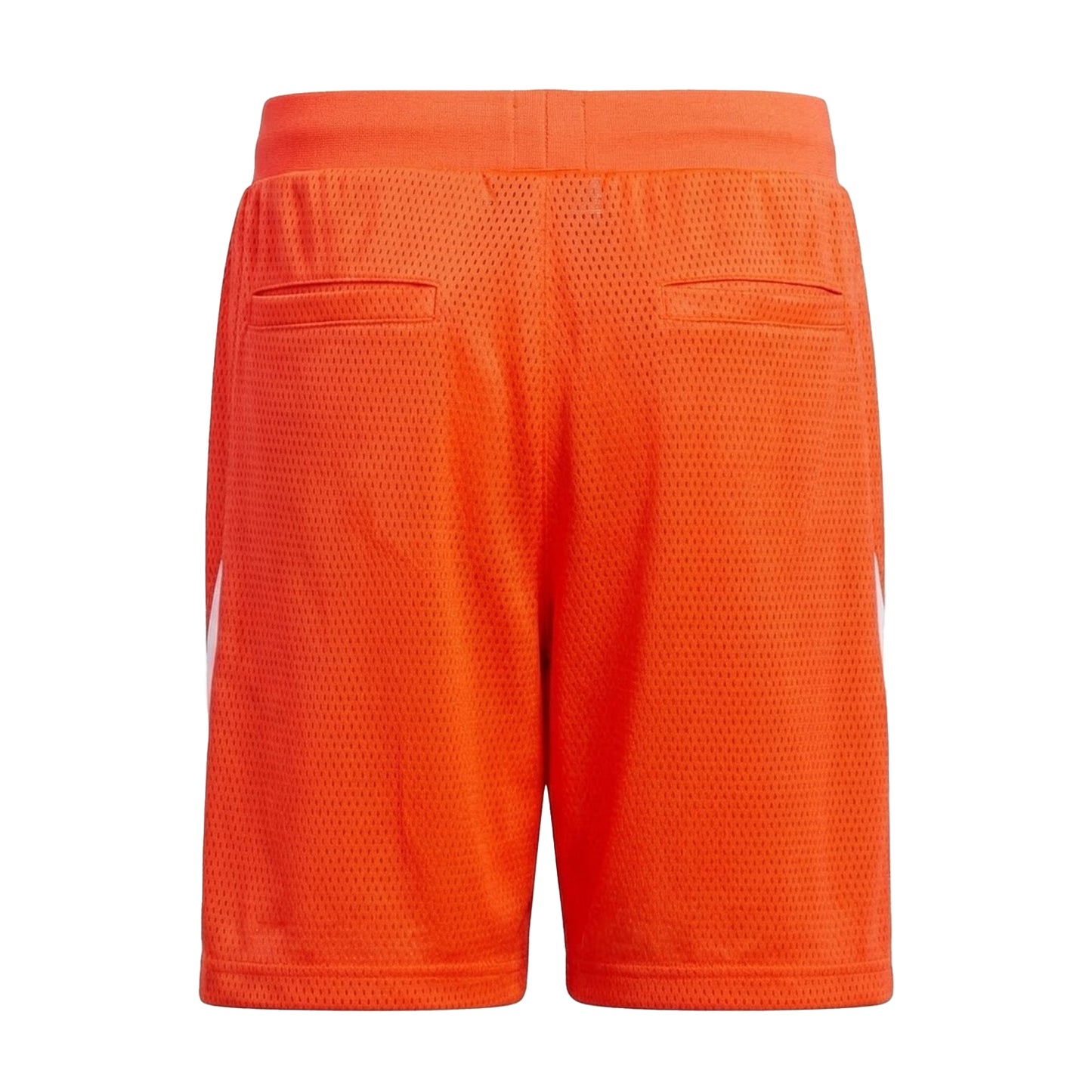 Solar Red - Back - Adidas Mens Mesh Shorts