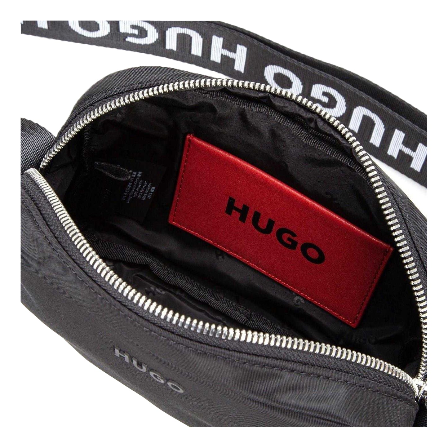 Black - Side - Hugo Crossbody Bag