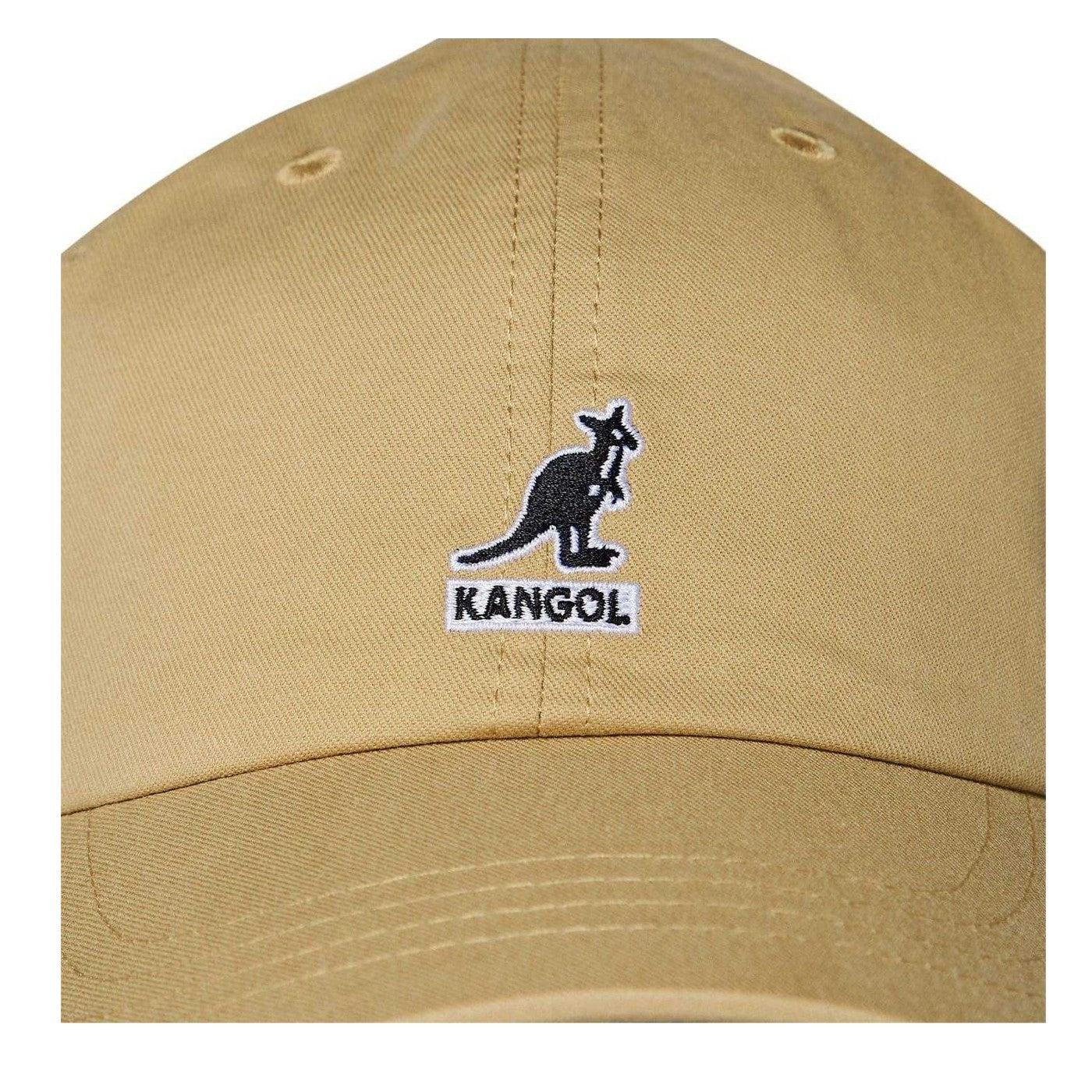 Beige - Side - Kangol Unisex Adult Kangaroo Cotton Blend Baseball Cap