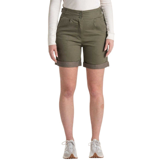 Wild Olive - Front - Craghoppers Womens-Ladies Araby Tailored Walking Shorts