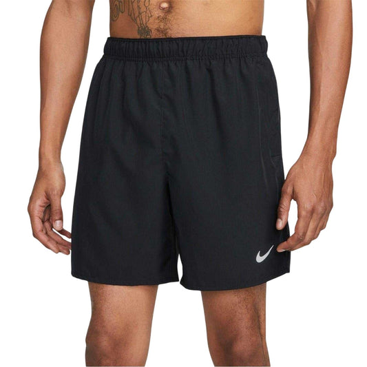Black-Reflective Silver - Front - Nike Mens Challenger Lightweight Relaxed Fit Shorts