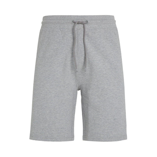 Grey Heather - Front - Tommy Hilfiger Mens Lounge Shorts