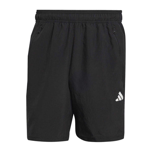 Black-White - Front - Adidas Mens Shorts