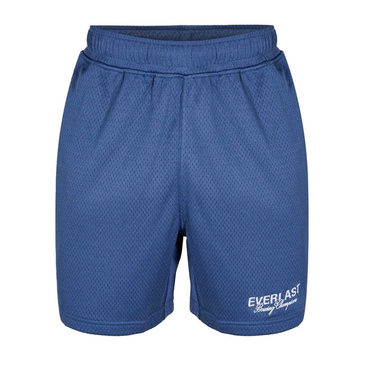Indigo - Front - Everlast Mens Mesh Comfort Shorts