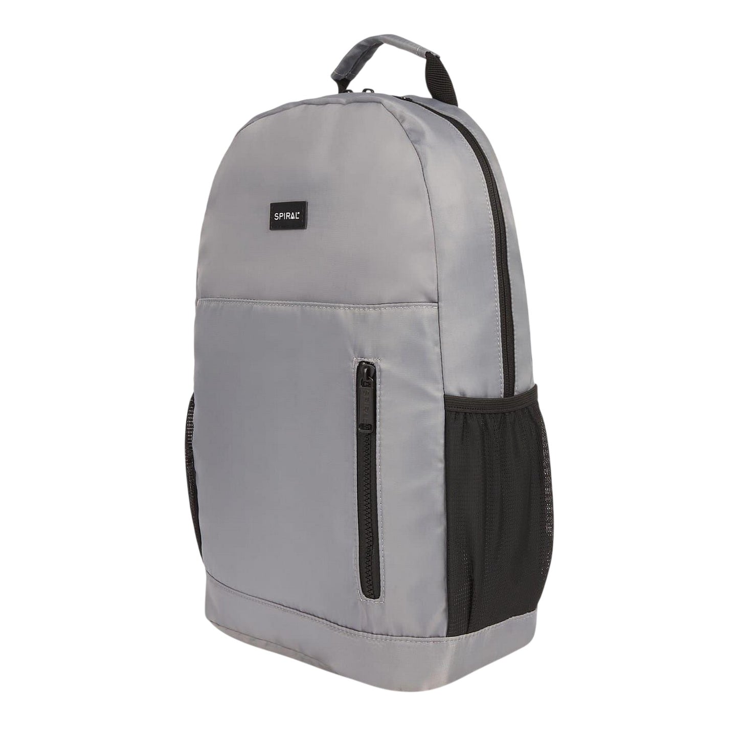 Charcoal - Side - Spiral Ridge Logo Backpack