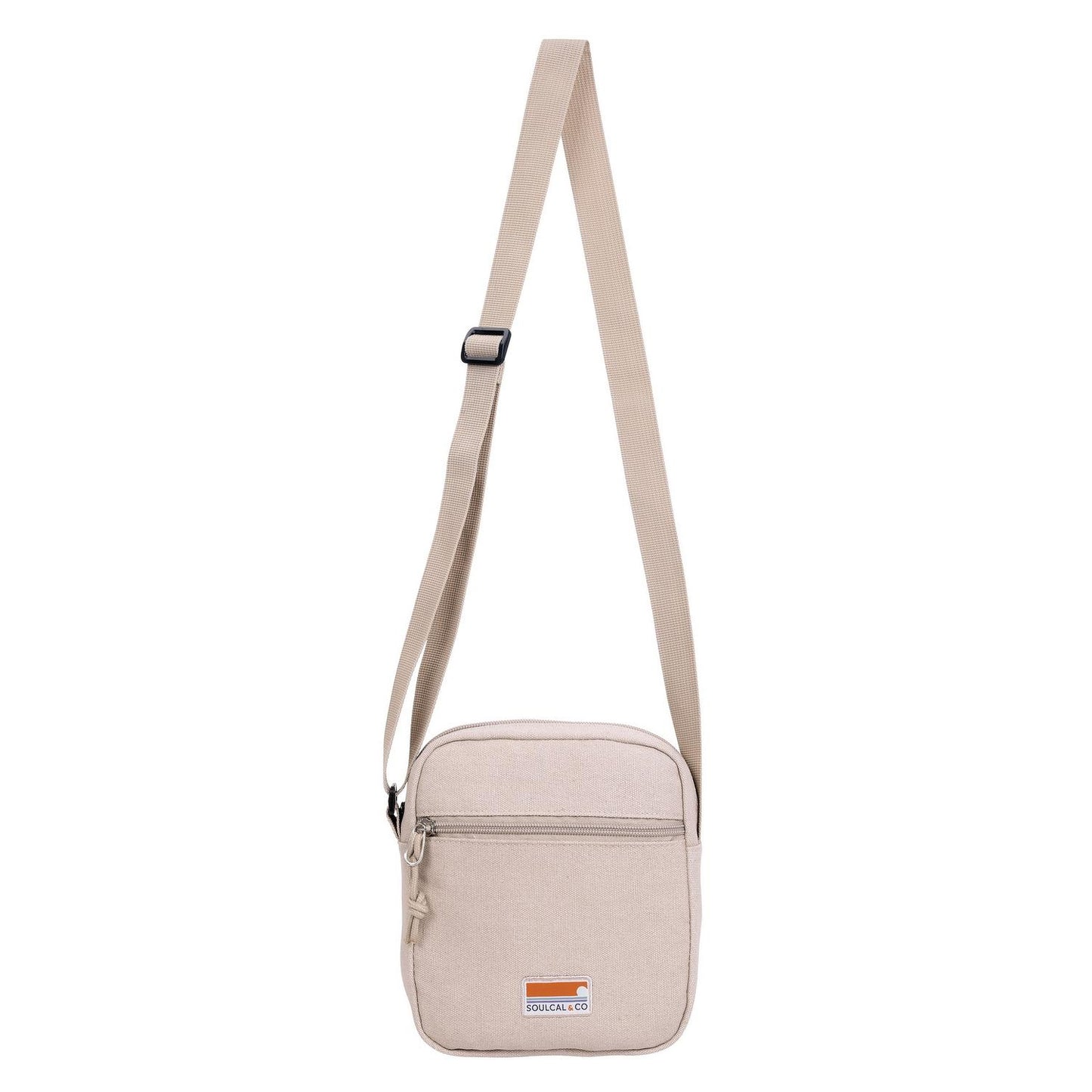 Charcoal-Black - Lifestyle - SoulCal Mini Cotton Crossbody Bag