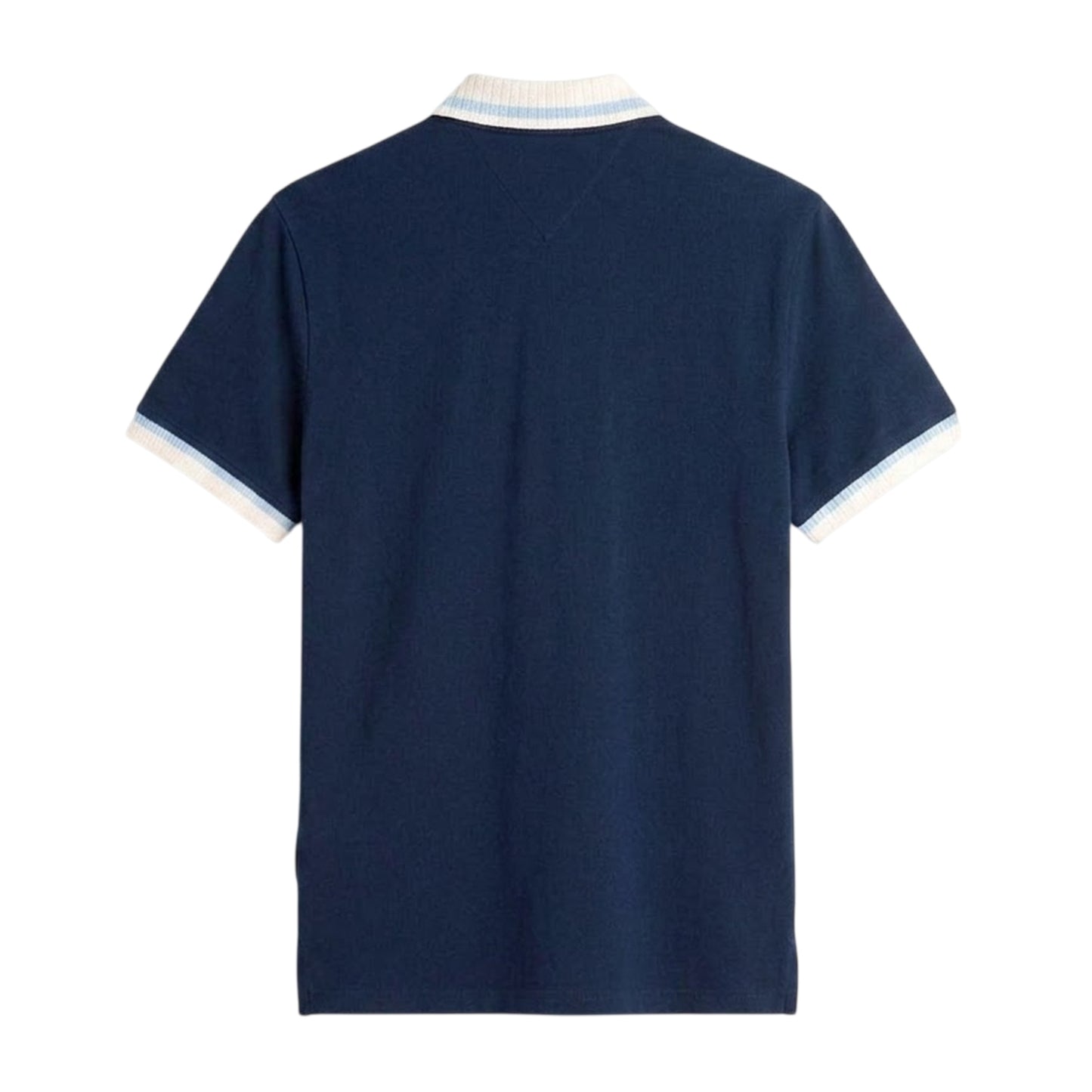 Night Navy - Back - Tommy Hilfiger Mens Regular Polo Shirt