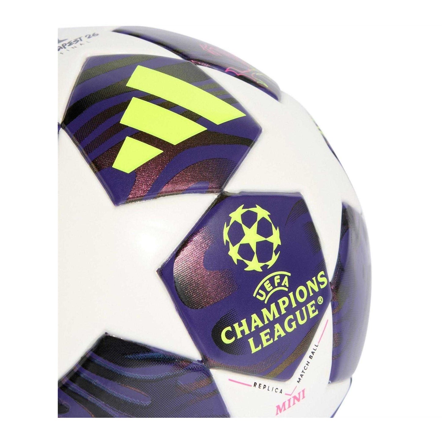 Purple-White - Side - Adidas UEFA Champions League Mini Football