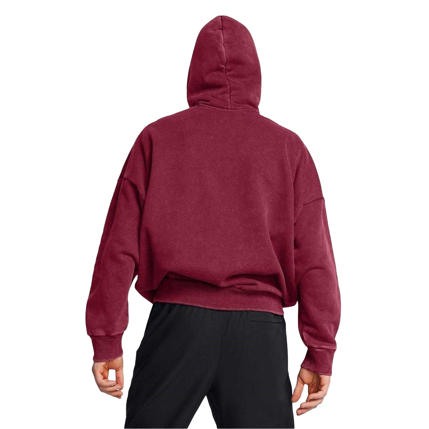 Red - Lifestyle - Under Armour Mens Relaxed Fit Drop Sleeve Hoodie