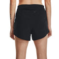 Black - Back - Under Armour Womens-Ladies Fly By Elite High Rise Shorts