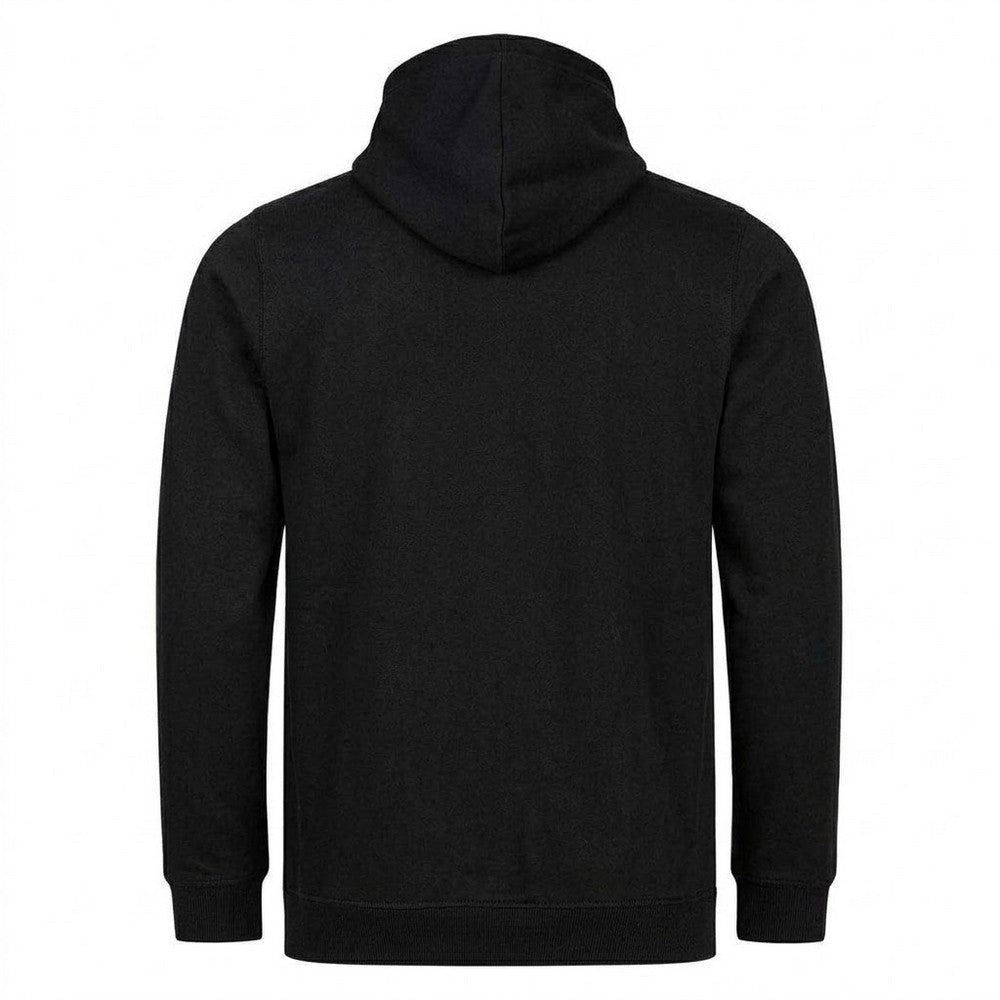 Black - Back - Kappa Mens Cotton Blend Pullover Hoodie