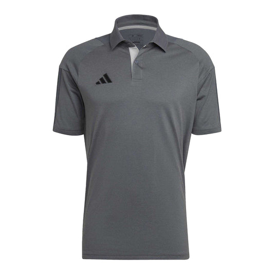 Light Grey - Front - Adidas Mens Tiro 23 Polo Shirt