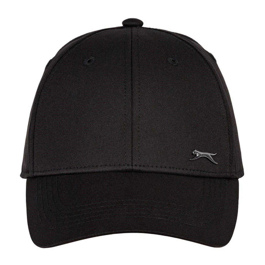 Black Print - Front - Slazenger Childrens-Kids Baseball Cap