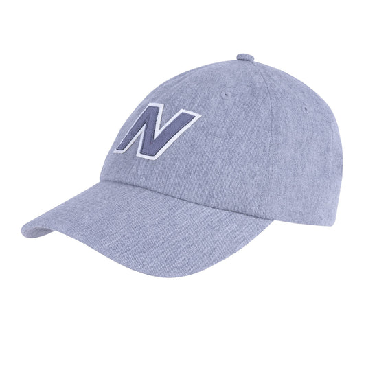 Athletic Grey - Front - New Balance Mens 6 Panel Snapback Baseball Cap