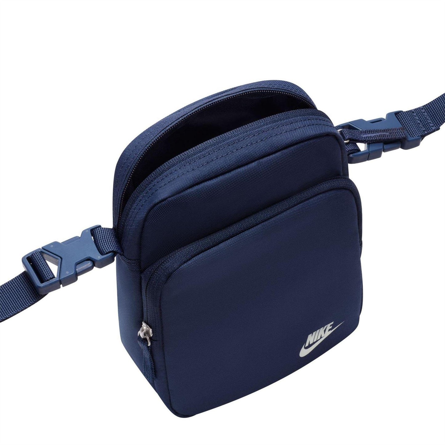 Midnight Navy - Pack Shot - Nike Unisex Adult Heritage Woven Crossbody Bag